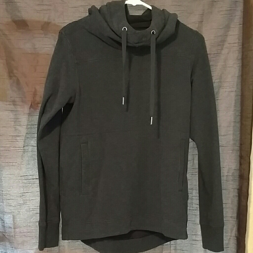 lululemon athletica charcoal gray pullover hoodie